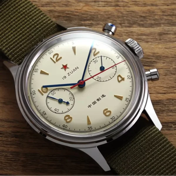 SEAKOSS 1963 Signature Pilot Chronograph ST1901 Sapphire 38/40 mm 1