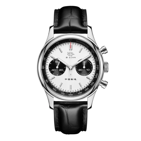 Red Star 1963 Panda Pilot Chronograph 40 mm ST1901 Sapphire Luminous 2