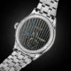 AESOP Signature Skeleton Tourbillon Manual Sapphire Steel Watch 3
