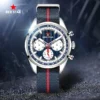 Red Star 1963 Pilot Chronograph ST1903 Super Luminous Waterproof 5