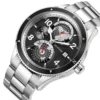 SEAKOSS Dual Earth 100 m Diver Automatic 24h Calendar Watch 4