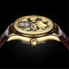 AESOP Zodiac Gold Tourbillon Skeleton Luminous Watch 5