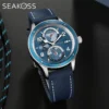 SEAKOSS 1963 Diver Automatic 100m 24h Calendar Super-Luminous 2