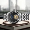 AESOP 7021 Sapphire Flying Tourbillon Luxury Skeleton Waterproof Watch 5