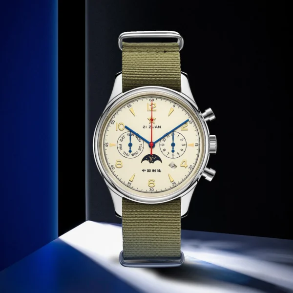 SEAKOSS 1963 Air Force Automatic ST1654 24h Pilot Calendar