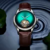 white gold green
