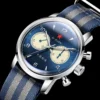 Red Star 42mm Blue Panda Chronograph ST1901 Sapphire 1