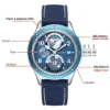 SEAKOSS Signature Sud Nord Hemispheres Automatic Super Luminous Dive Watch 6