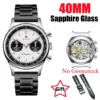 40mm Steel Leather-N
