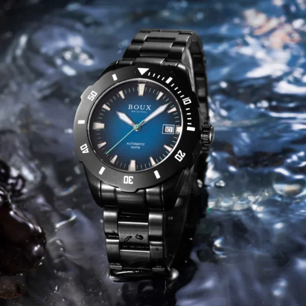BOUX Ghost Military Automatic Diving Watch ST2130 Sapphire Luminous 2