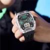 AESOP Premium Manual Tourbillon Skeleton 7043 30m Waterproof 5