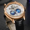 SEAKOSS 1963 Dual Earth 3D Rotating Pilot Automatic Signature Watch 6
