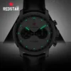Red Star 1963 Pilot Chronograph ST1901 Luminous Aviation Watch 3