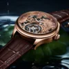 Super Zodiac Tiger Skeleton Tourbillon Hand-Wind Luxury Sapphire 5