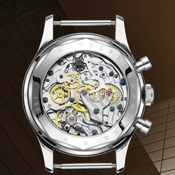 Red Star 1963 Chronograph 38 mm ST1901 Sapphire Gooseneck 2