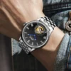 AESOP 7021 Sapphire Flying Tourbillon Luxury Skeleton Waterproof Watch 6