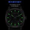 BOUX Sports Fashion Skeleton Automatic ST2551 Carved Leather Watch 3