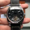 SEAKOSS Luminous Skeleton Tourbillon ST8000 Genuine Leather Sapphire 5
