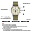 SEAKOSS 1963 Air Force Pilot Calendar ST1654 24-Hour Signature Watch 6