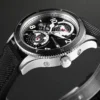 SEAKOSS Fully Automatic Dive Watch Super Luminous Sapphire 24-Hour 4