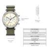 Red Star 1963 Army Pilot Chronograph 38/40 mm ST1901 Sapphire 4