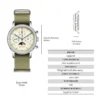 SEAKOSS 1963 Chronograph Moon Phase 40 mm Sapphire Watch 5