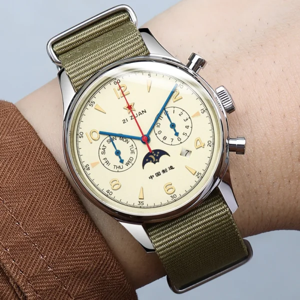 SEAKOSS Pilot Automatic 1963 Seagull ST1654 24h Calendar 1