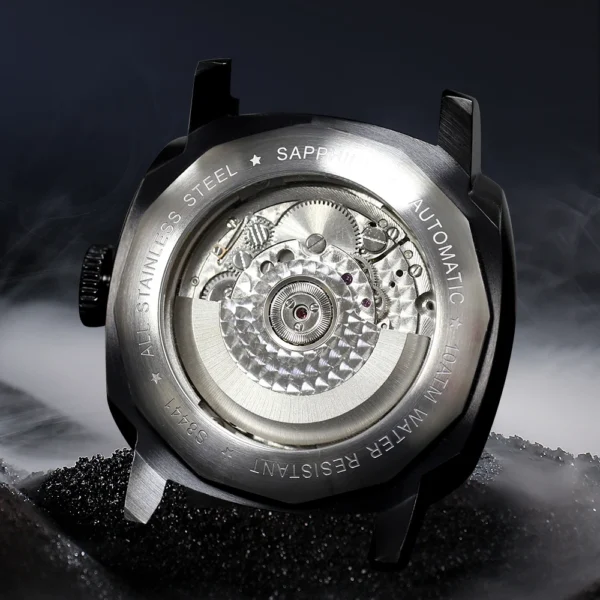 SEAKOSS 1963 GMT Diver 10 ATM Automatic ST2557 316L Super Luminous 2