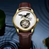 Exclusive Zodiac Horse Tourbillon Skeleton 5ATM Waterproof Watch 1