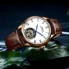 AESOP 7061 Skeleton Tourbillon Manual Sapphire Luxury Waterproof Watch 5