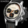 SEAKOSS 1963 Signature Pilot Chronograph 40mm ST1903 Super Luminous 1
