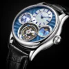 AESOP Luxury Tourbillon Skeleton Sapphire Waterproof Watch 1