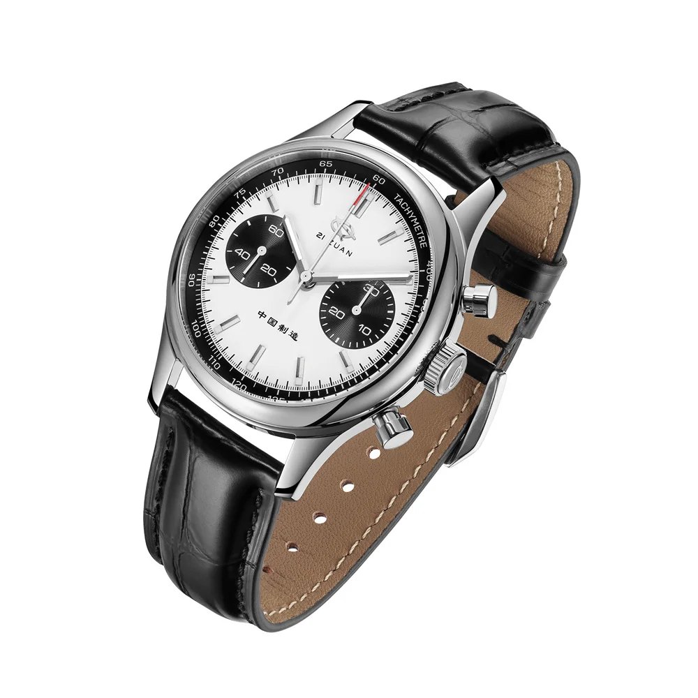 Red Star 1963 Panda Pilot Chronograph 40 mm ST1901 Sapphire Luminous 5