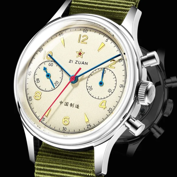 Classic 1963 Aviation Chronograph 40mm ST1901 Sapphire 2