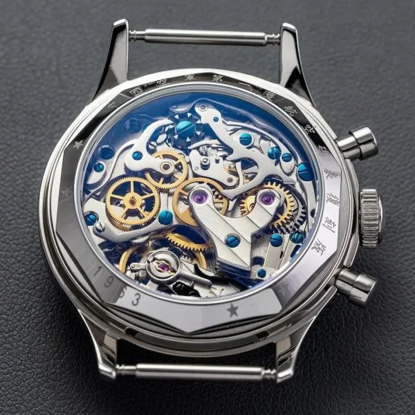 SEAKOSS 1963 Original Pilot Chronograph 38/40mm ST1901 Hand-Winding Luminous 2