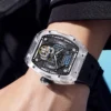 AESOP Premium Manual Tourbillon Skeleton 7043 30m Waterproof 4