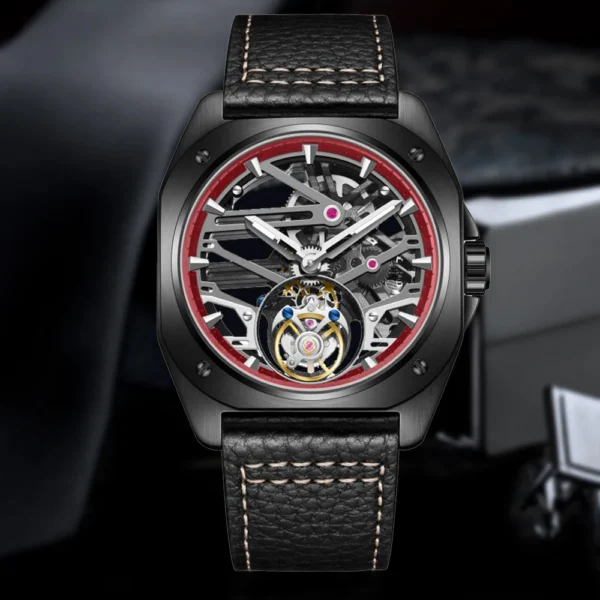 AESOP Vintage Octagon Double-Sided Flying Tourbillon Super Luminous Sapphire 1
