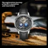 SEAKOSS 1963 Luxury Dual Earth Rotating Pilot Auto Waterproof Watch 5