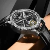 AESOP Real Flying Tourbillon Skeleton Luxury Sapphire Watch 2
