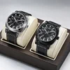 BOUX Sports Fashion Skeleton Automatic ST2551 Carved Leather Watch 5