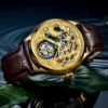 AESOP 100% Real Luxury Tourbillon Skeleton Sapphire Waterproof 3