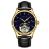 AESOP Top Brand Gold Star Sky Tourbillon Luxury Sapphire Pilot Watch 6