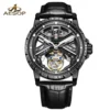 AESOP Real Flying Tourbillon Skeleton Luxury Sapphire Watch 1