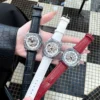 2025 Latest Light Luxury Niche Women's Mechanical Watch Hollow Fully Automatic Mechanical Watch Belt Steel Belt Small 4