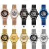 2024 High-End Luxury Steel Skeleton Fashion Women’s Mechanical Watch 4