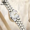 OUPINKE 3169 Diamond Whirlwind Dial Elegant Automatic Women’s Watch Set 3