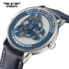 PINDU Design Unique Blue Luxury 42mm Mechanical Luminous Steel Watch 1