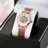 2024 High-End Luxury Steel Skeleton Fashion Women’s Mechanical Watch 3