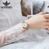OUPINKE 3169 Diamond Whirlwind Dial Elegant Automatic Women’s Watch Set 6