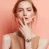 Forsining Top Brand Fashion Elegant Skeleton Rose Gold Women’s Steel Watch 6
